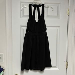 BCBGeneration Black Dress with Cutouts